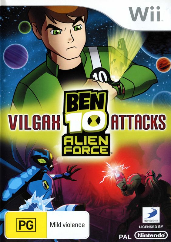 Ben 10: Galactic Racing box art for Wii